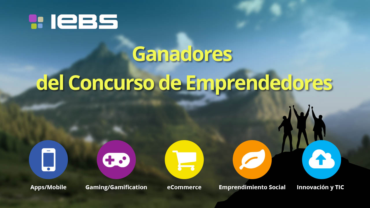 Ganadores del Concurso de Emprendedores IEBS’15