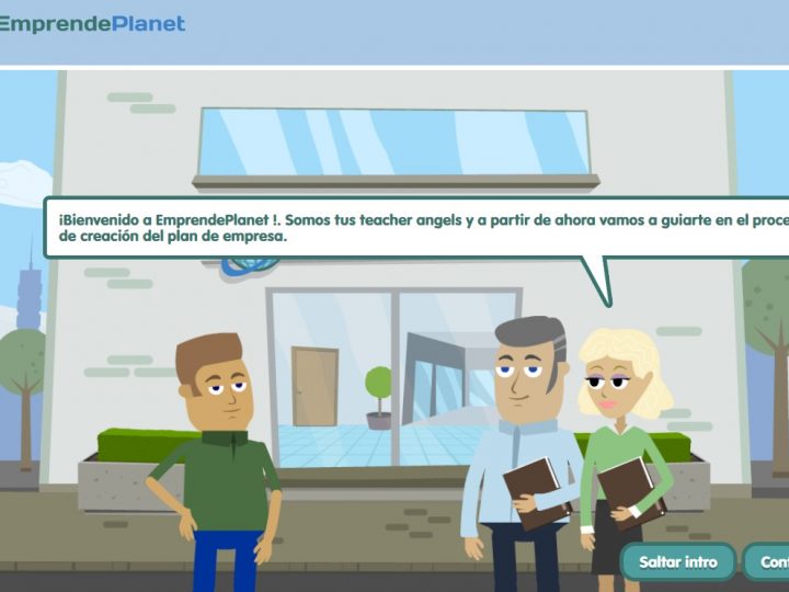 Videojuego educativo EmprendePlanet para TuLibrodeFP