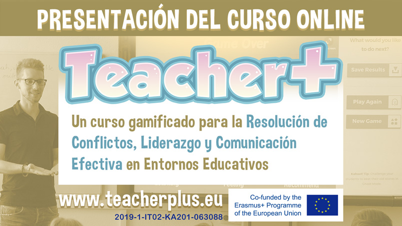 Inscríbete a la presentación del curso online Teacher+